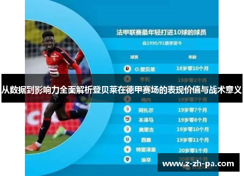 从数据到影响力全面解析登贝莱在德甲赛场的表现价值与战术意义 从数据到影响力全面解析登贝莱在德甲赛场的表现价值与战术意义